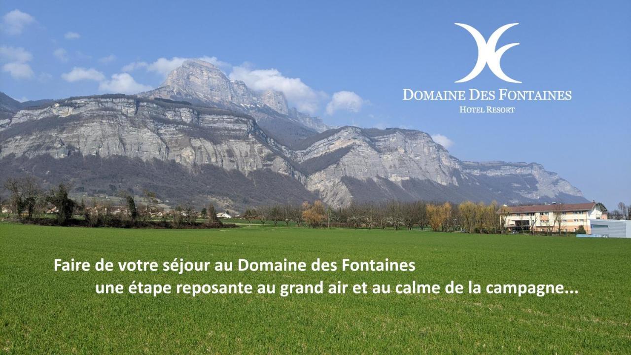 Le Domaine Des Fontaines - Hotel & Petit Dejeuner Bernin Dış mekan fotoğraf